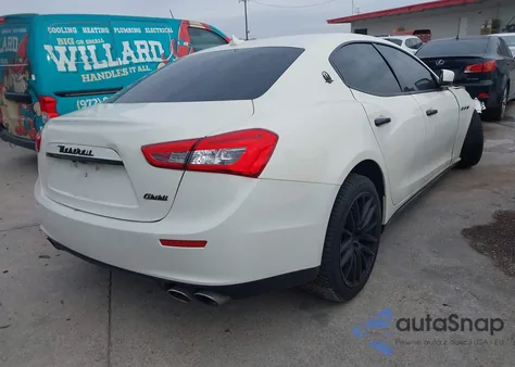 2015 Maserati Ghibli from USA, damaged, VIN ZAM57XSA9F1141342